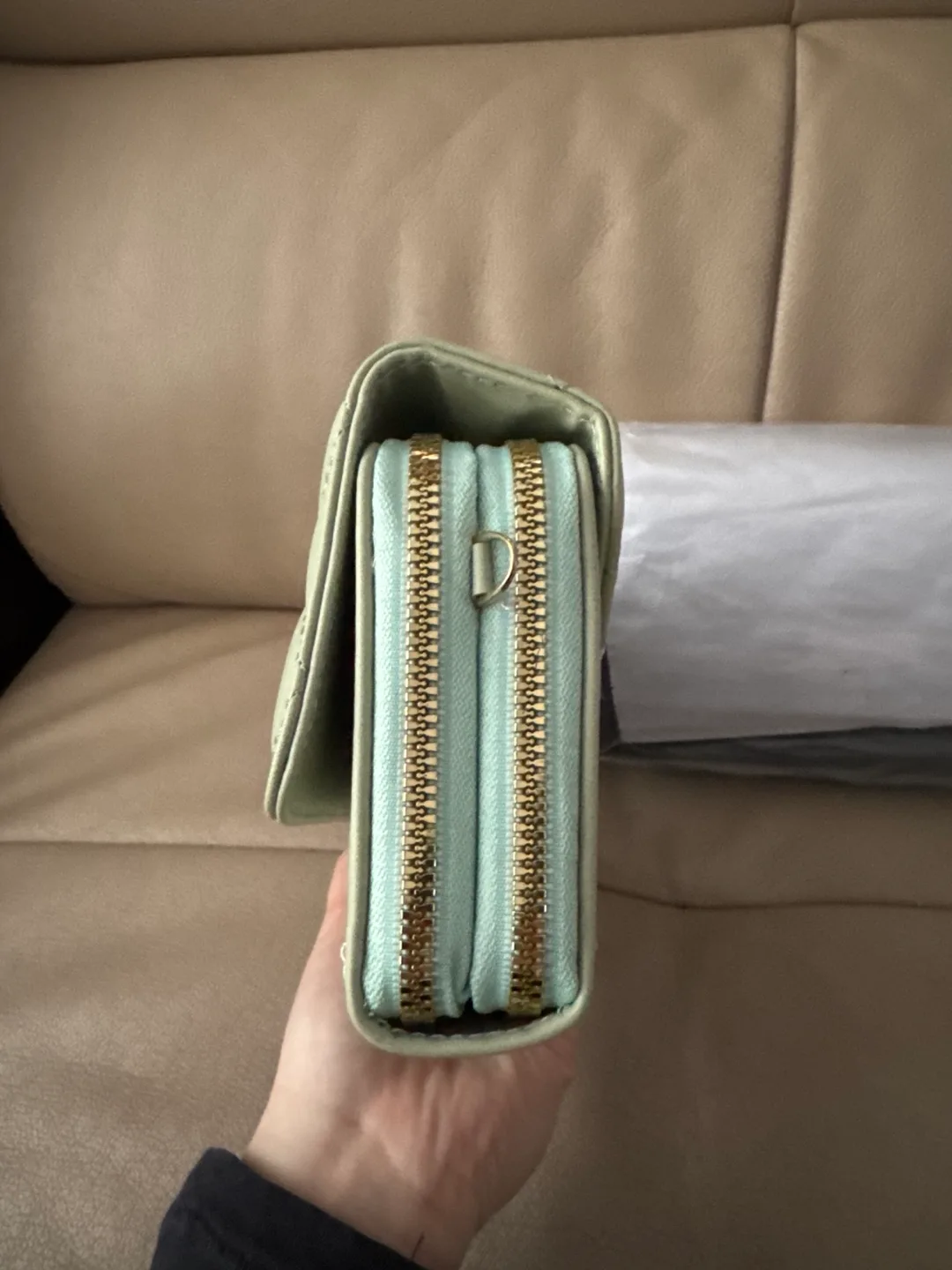 Brand New Green and Black Clutch Purses image indicator(3)