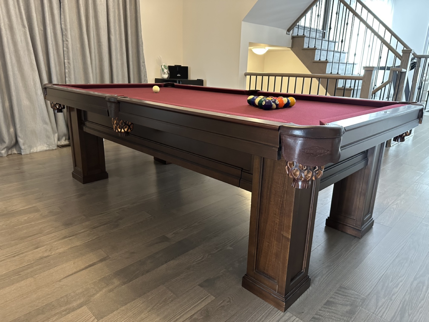 Brunswick billiard table with close to $1,000 Freebies - photo 5