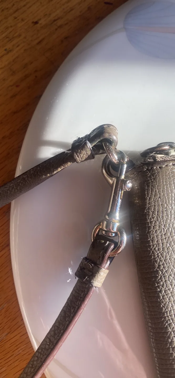 Coach Card Case - Grey and Beige image indicator(4)