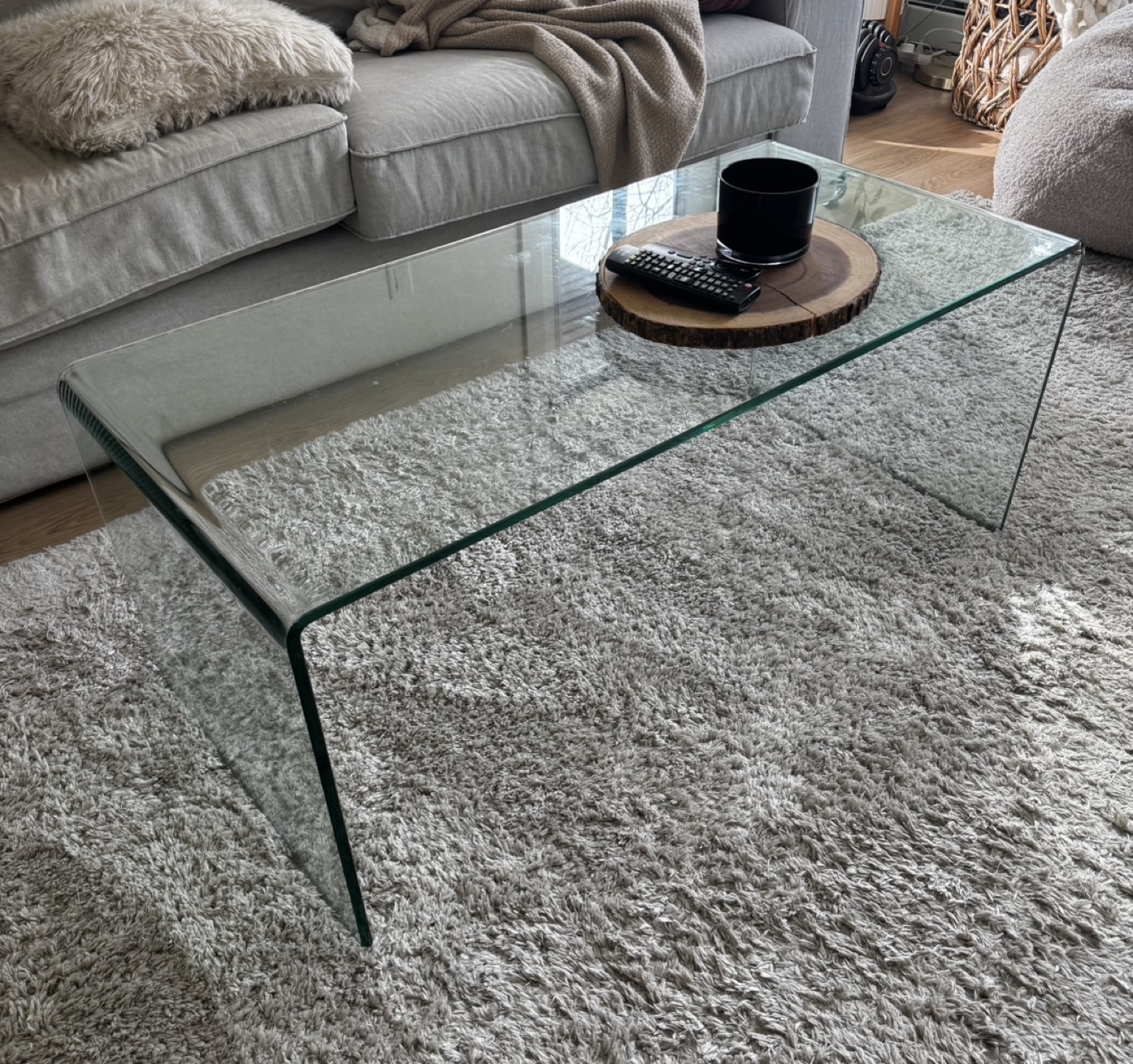 Modern Glass Coffee Table - photo 2