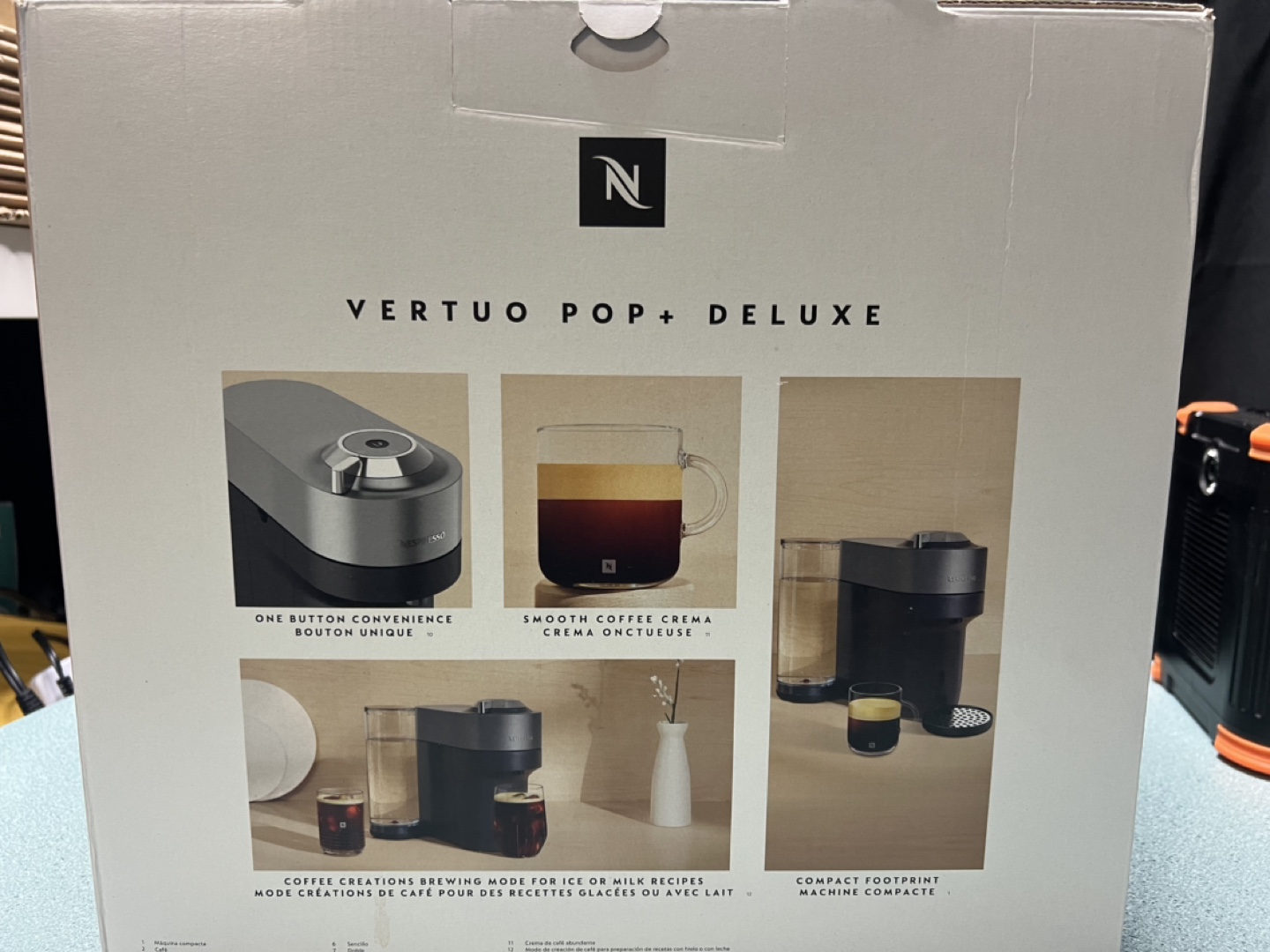 Nespresso Vertuo Pop + Deluxe Coffee Machine - New in Box - photo 4