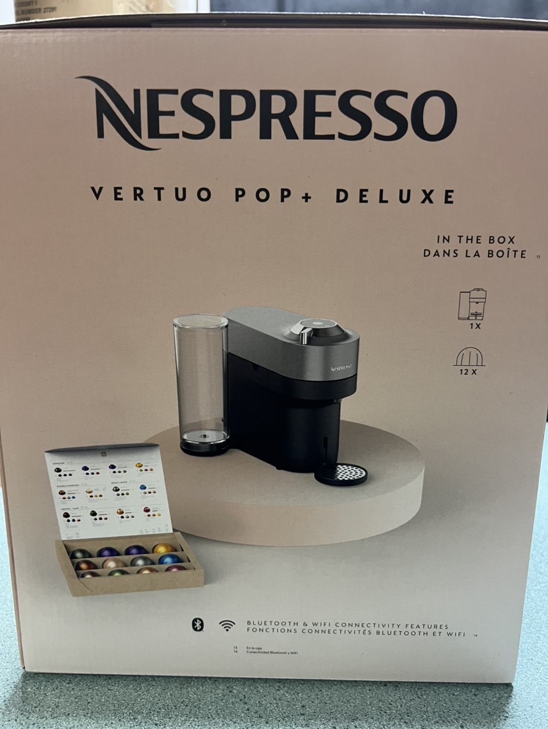 Nespresso Vertuo Pop + Deluxe Coffee Machine - New in Box