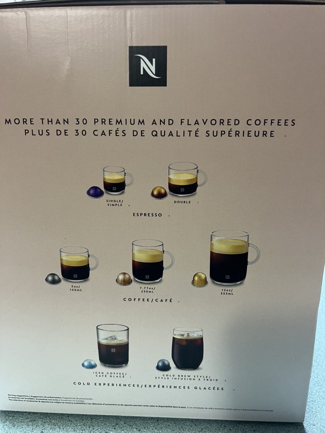 Nespresso Vertuo Pop + Deluxe Coffee Machine - New in Box - photo 3
