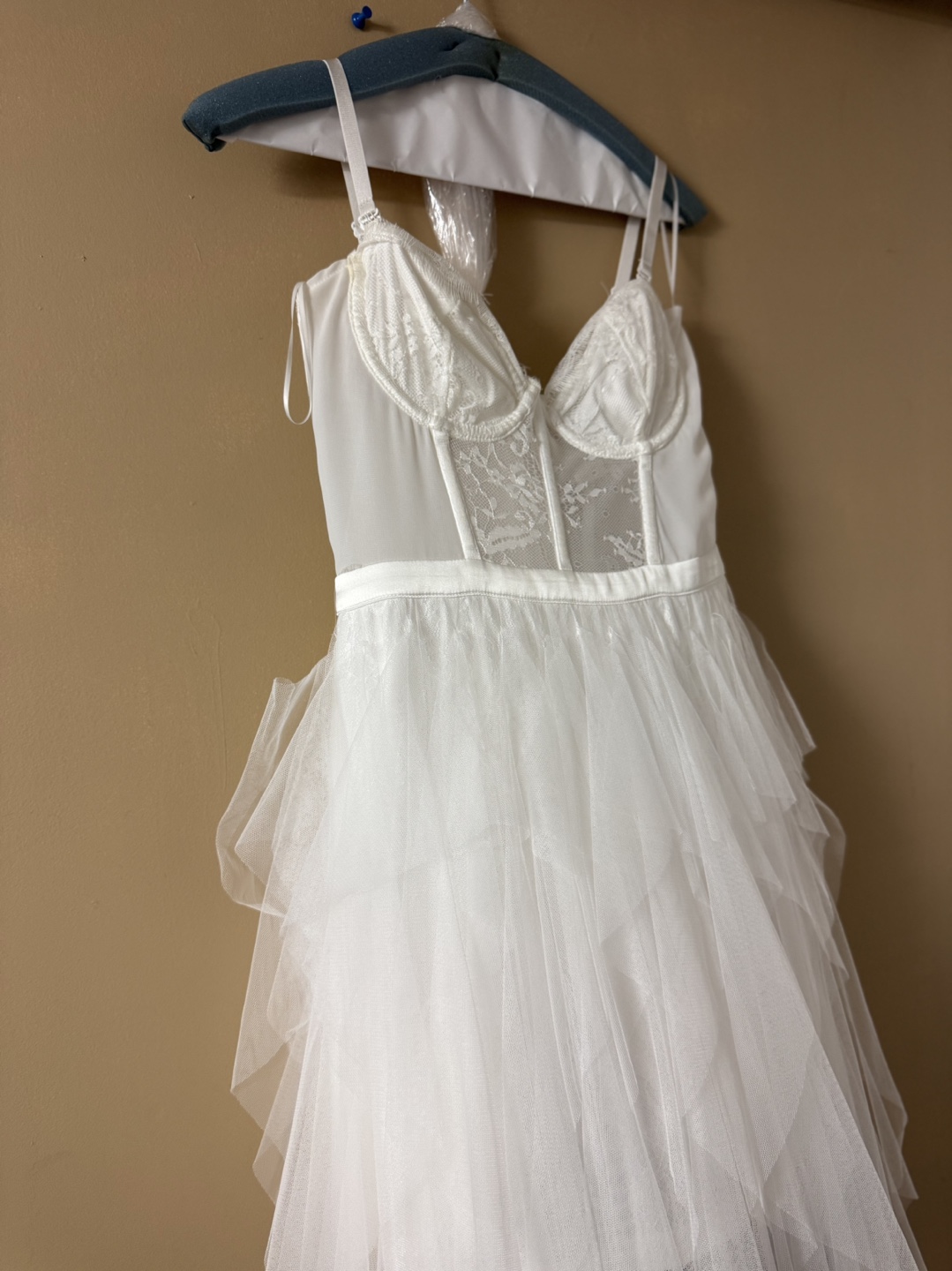 klesis Miley Tulle Lace Maxi Dress