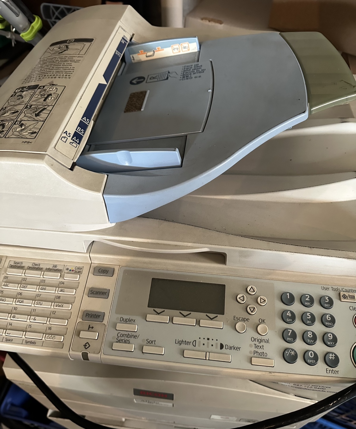 Commercial grade printer , copier , scanner & fax machine - photo 3