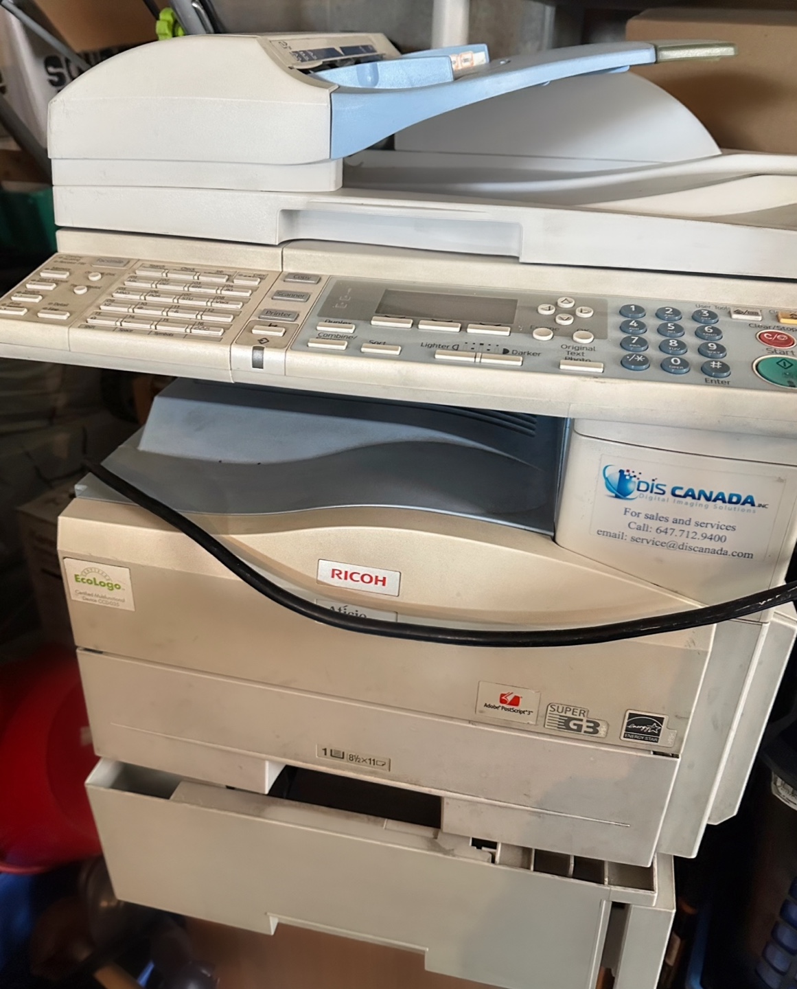 Commercial grade printer , copier , scanner & fax machine