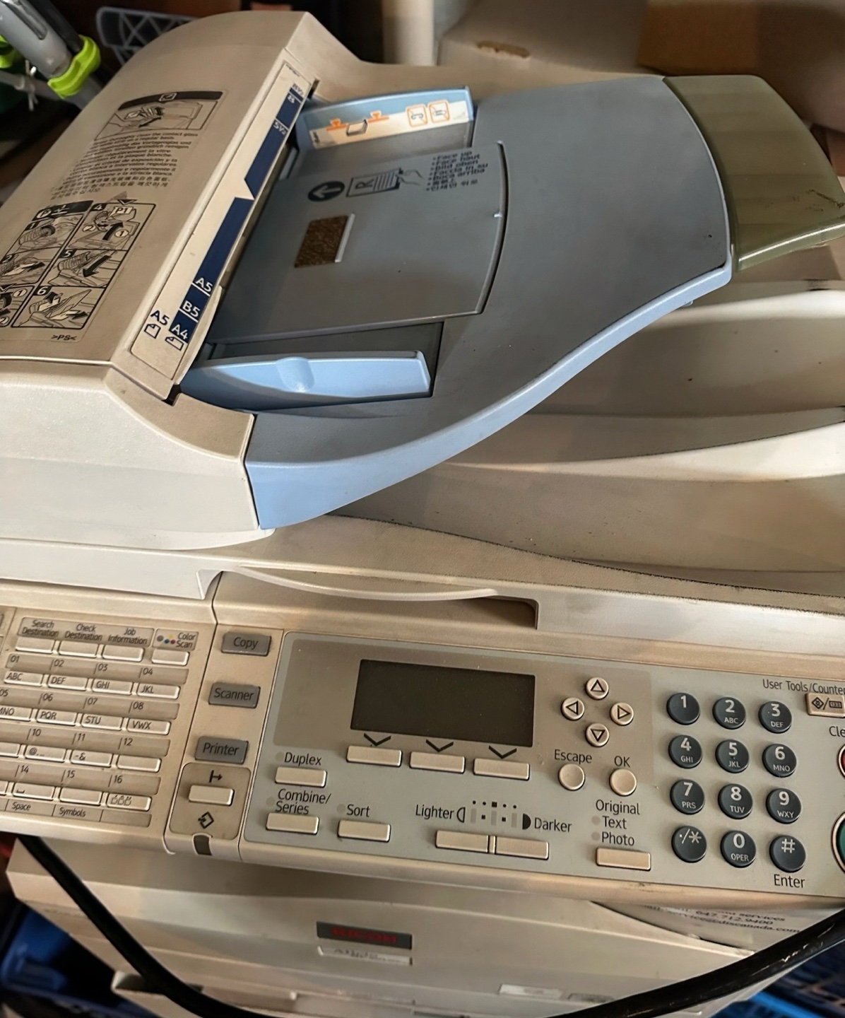 Commercial grade printer , copier , scanner & fax machine - photo 4