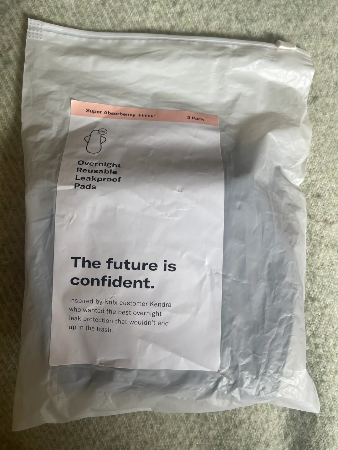 BNIB Knix Reusable Snap Leakproof Pads - Overnight (3-Pack) image indicator(2)