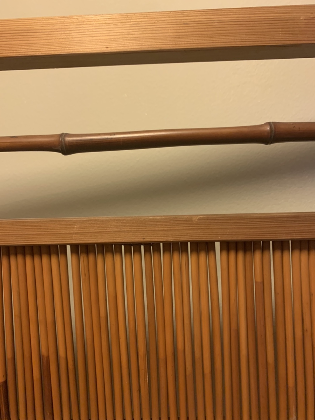 Vintage Bamboo Room Divider - photo 2