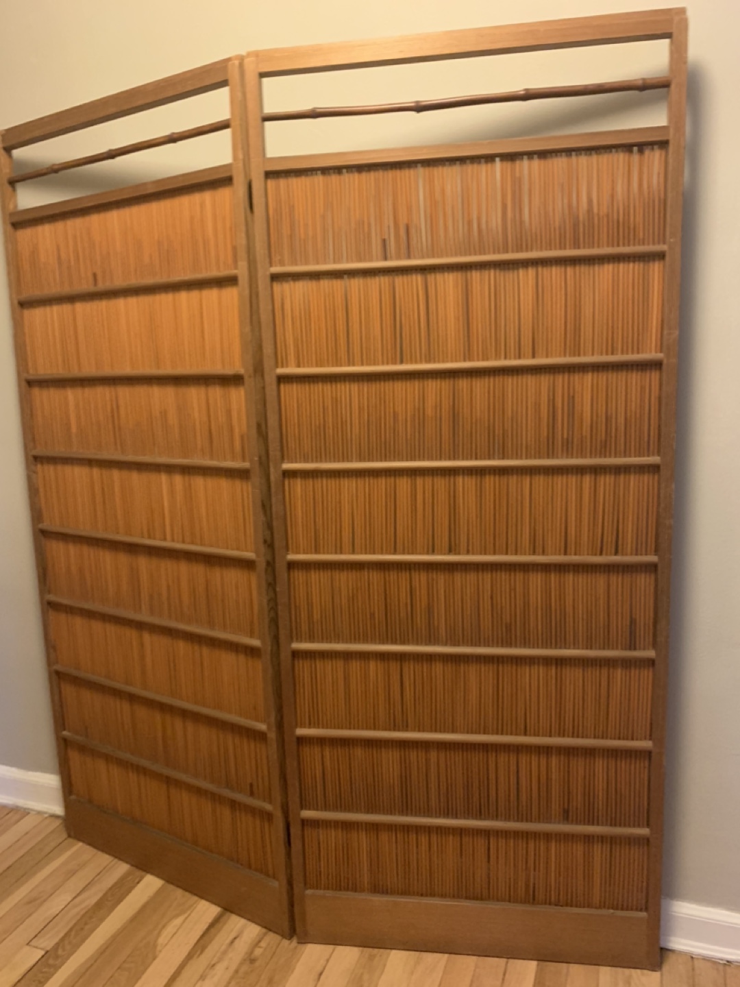 Vintage Bamboo Room Divider - photo 3