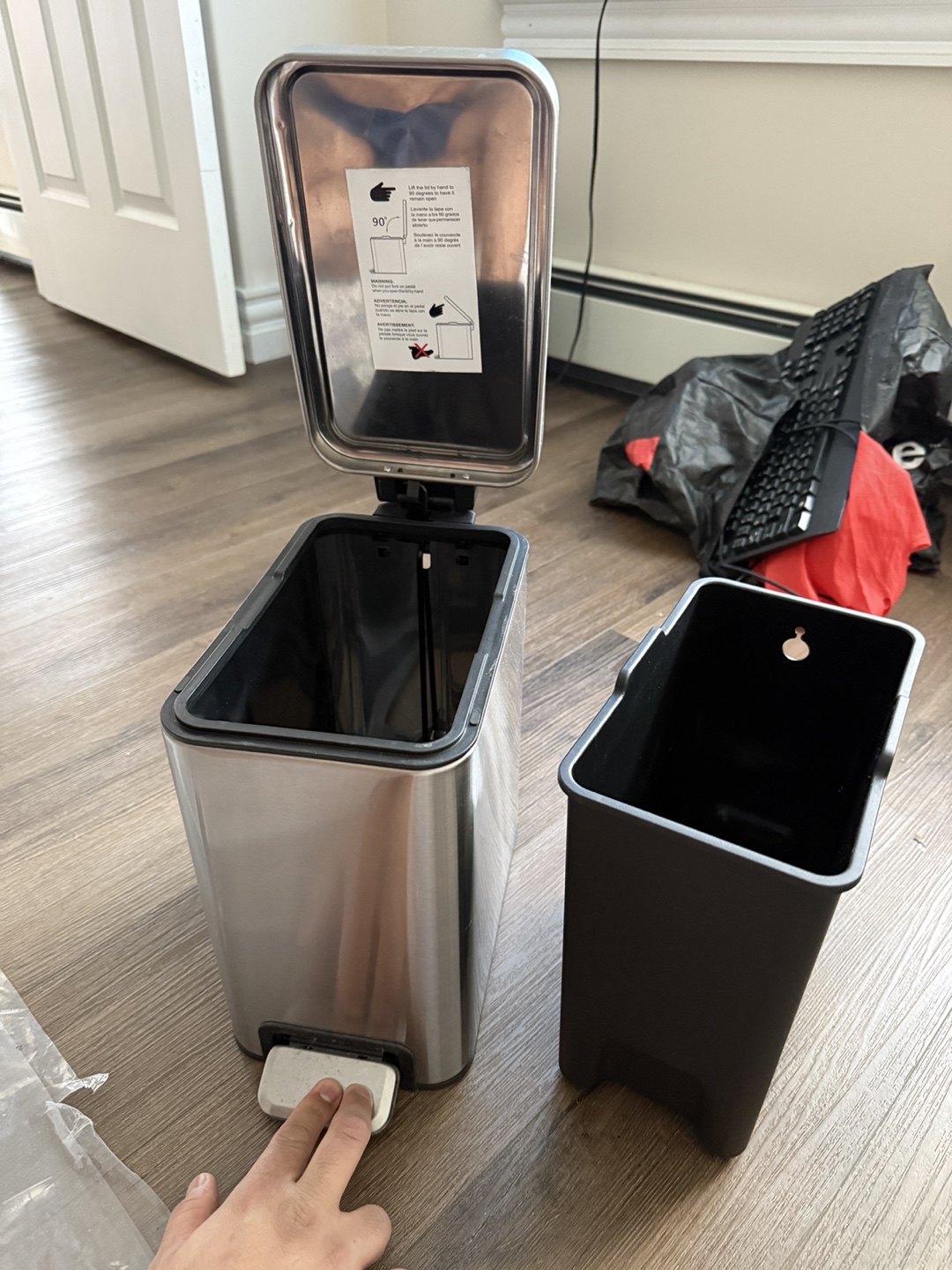 Stainless Steel Step Can