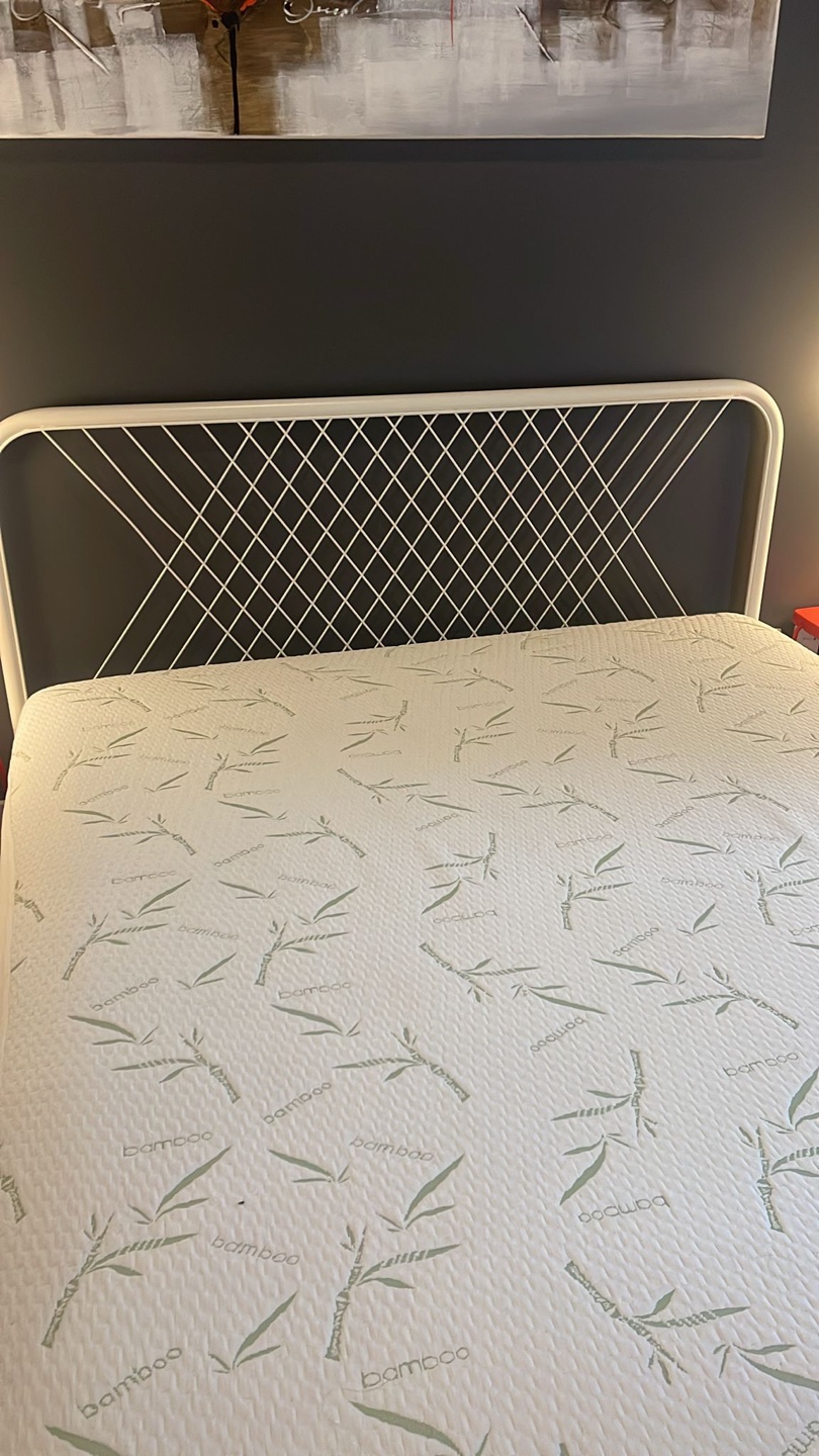 IKEA Metal Queen Bed Frame + Wooden Slats - photo 3