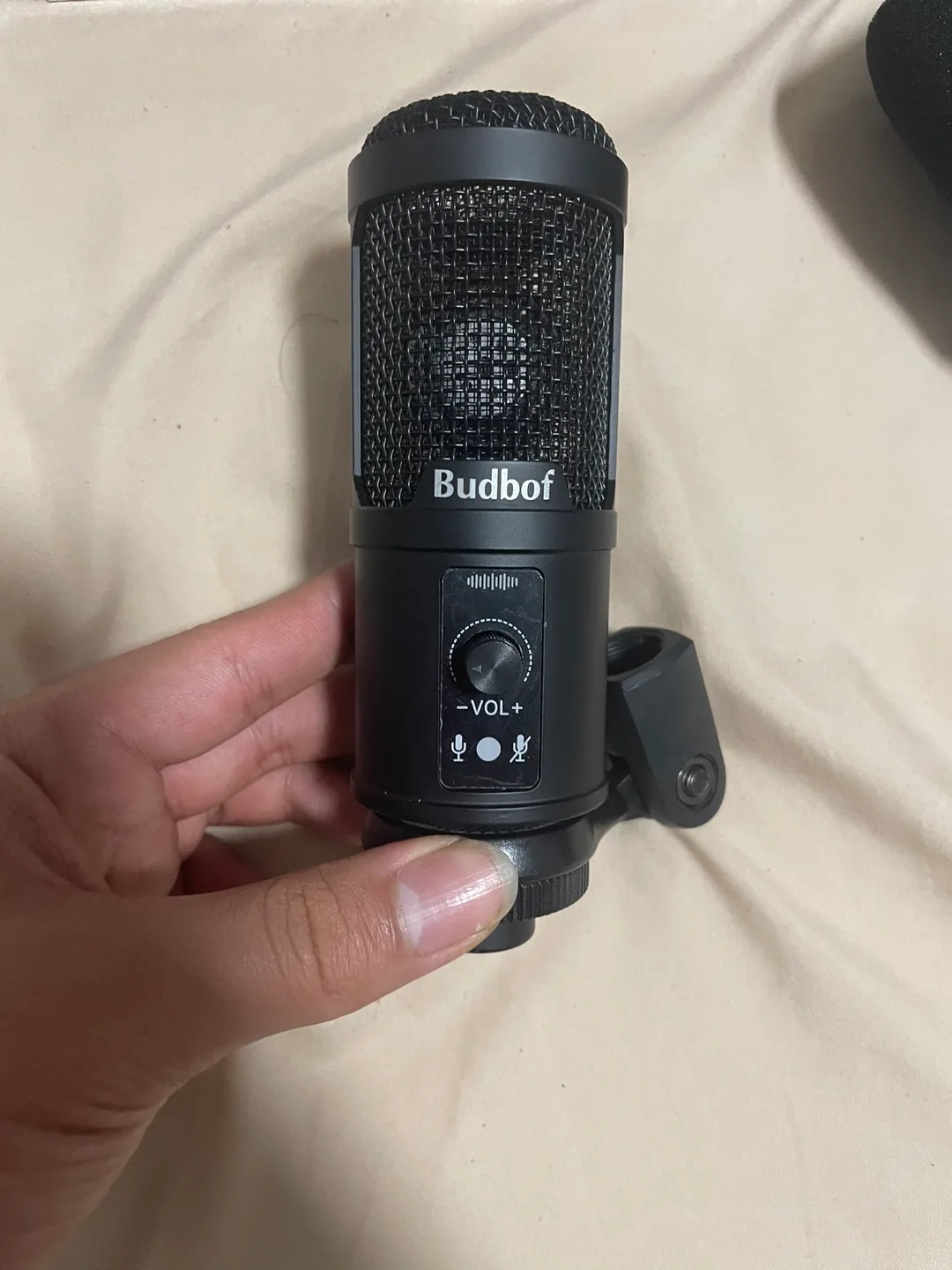 USB Microphone Kit Budbof Condenser image indicator(2)