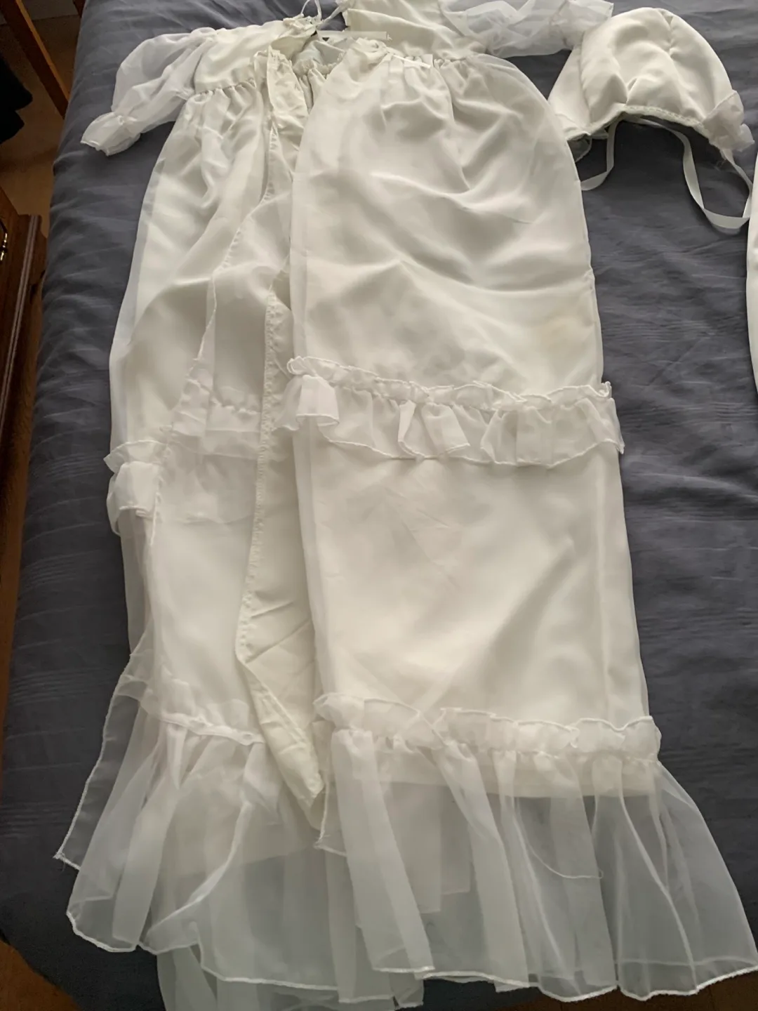 O/S - Adorable Baby Christening Gown Set image indicator(4)