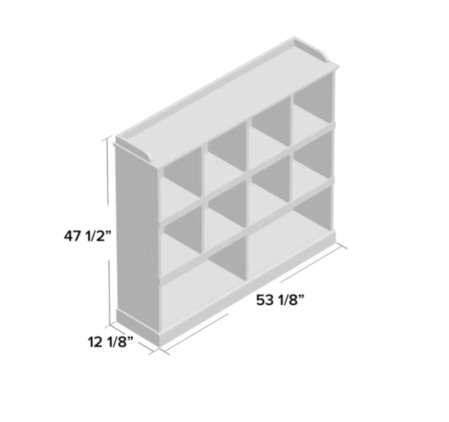 Bookcase (scribed oak finish) image indicator(4)