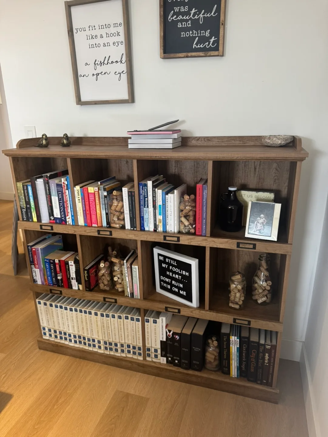 Bookcase (scribed oak finish) image indicator(2)