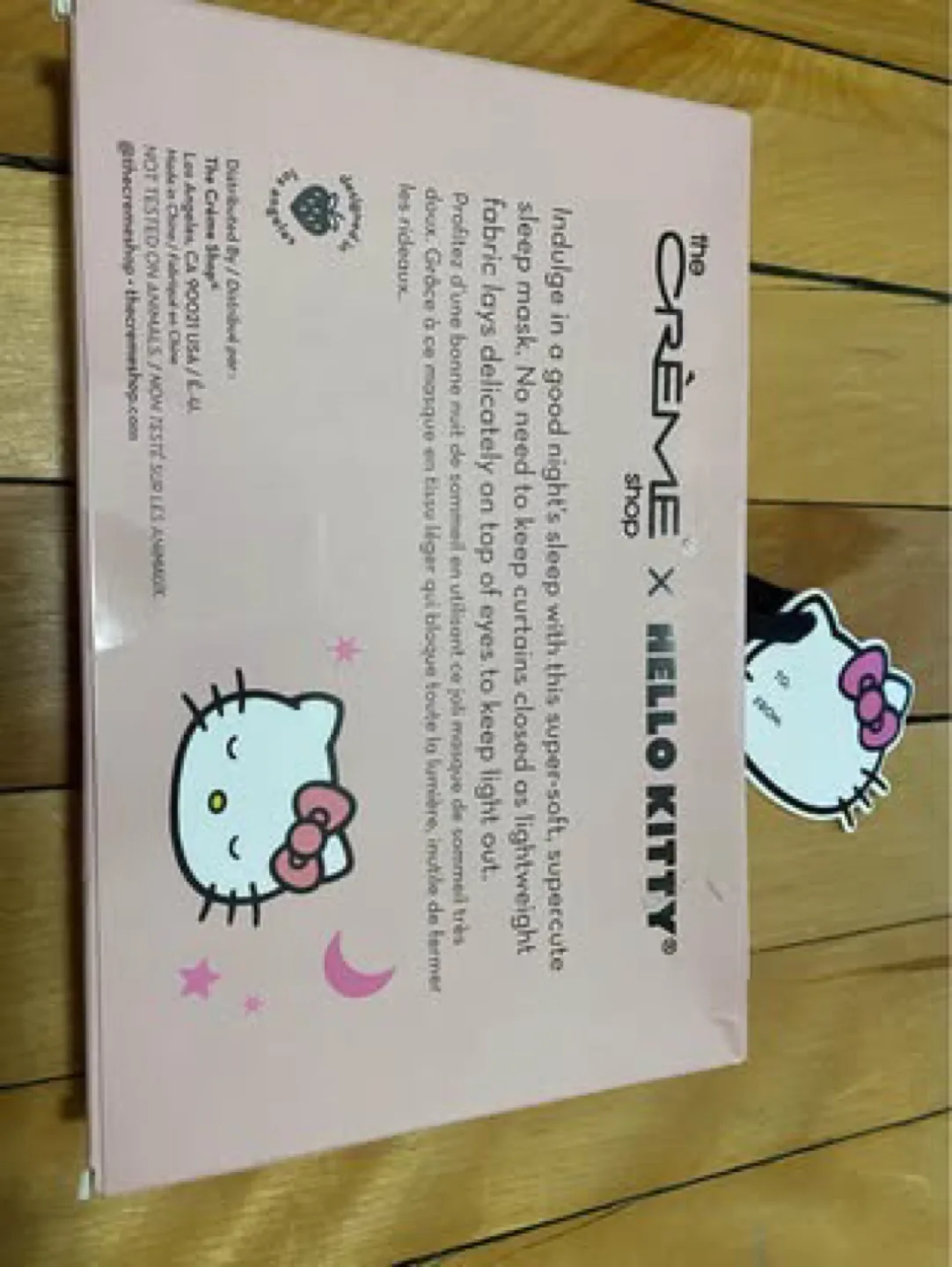 Hello Kitty x Crème Shop Silky Sleep Mask - Limited Edition image indicator(2)