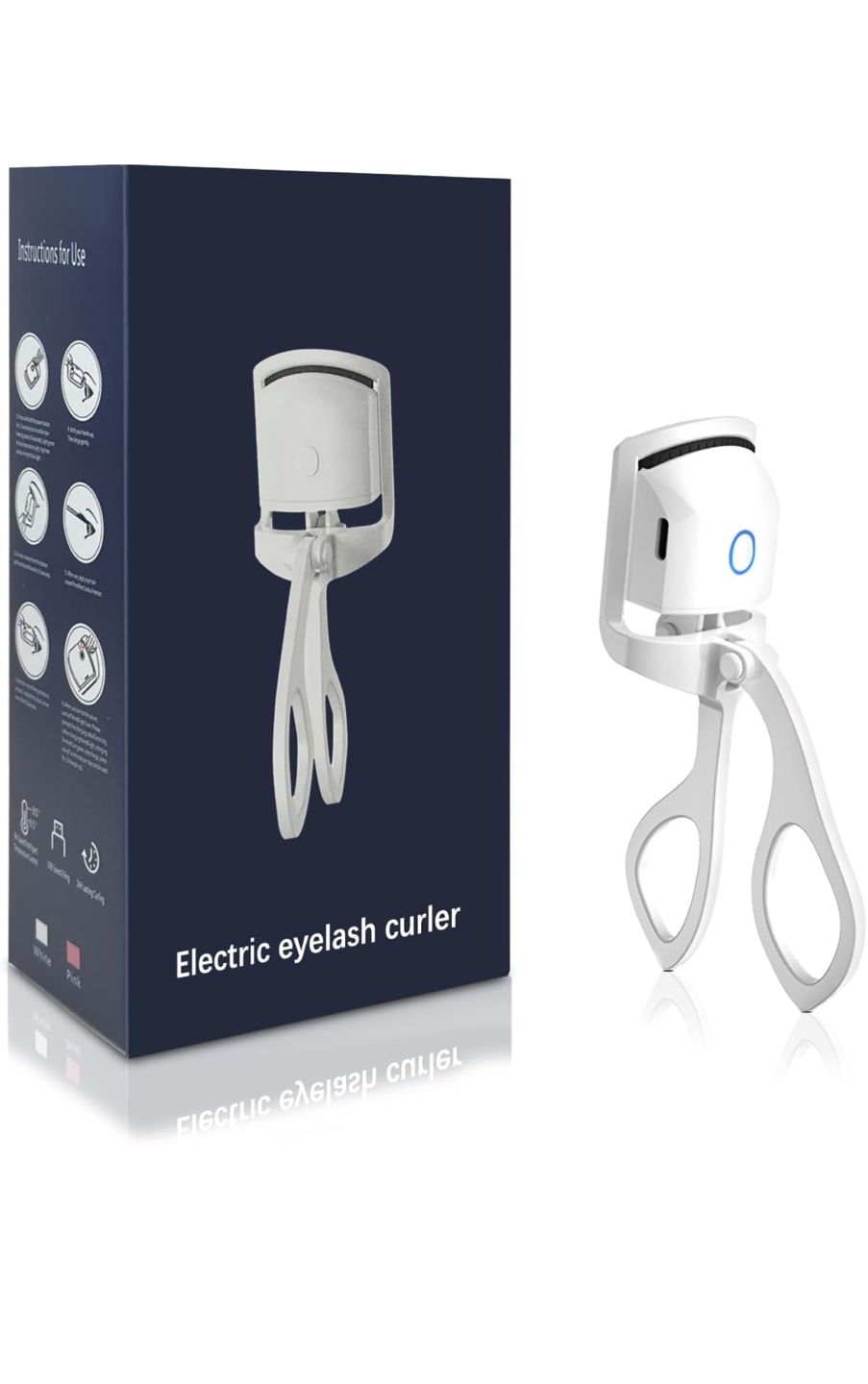Electric Heated Eyelash Curler - USB Rechargeable