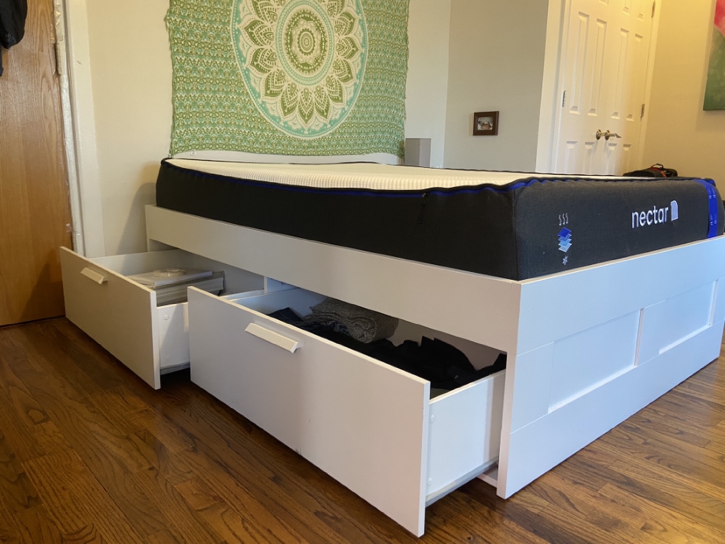 Full Bed with 4 drawers - photo 3