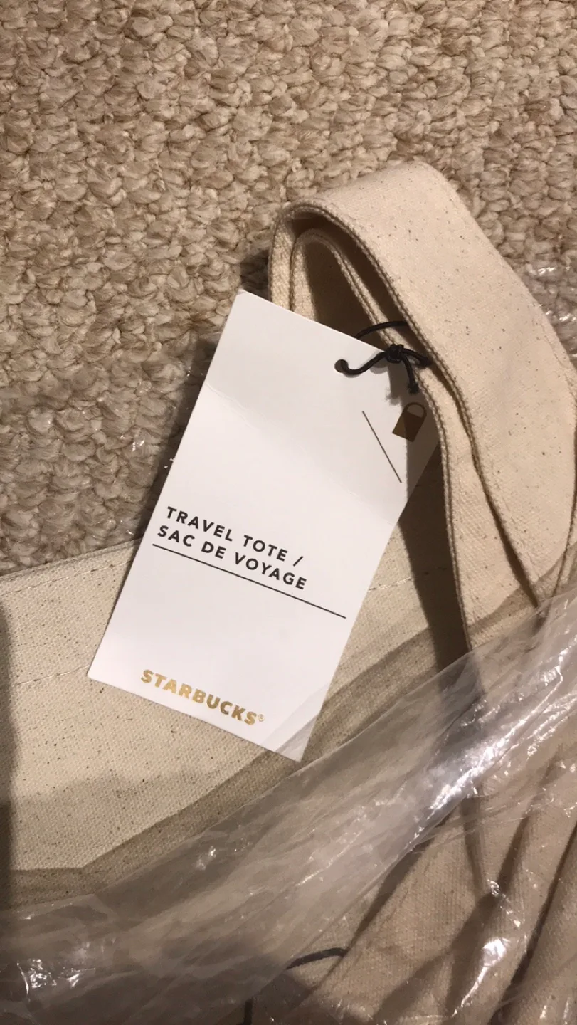 Starbucks Travel Tote Bag - Coffee Cup Design image indicator(2)