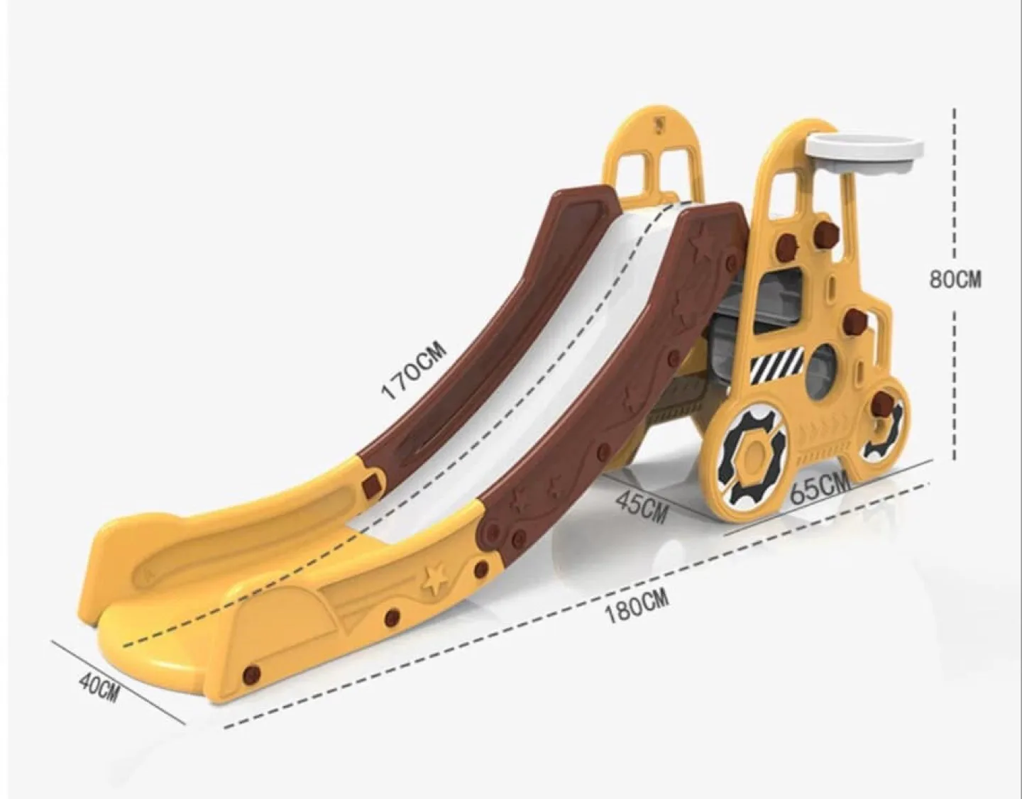 3-in-1 Car Shape Kids Slide: A Fantastic Toddler Toy image indicator(4)