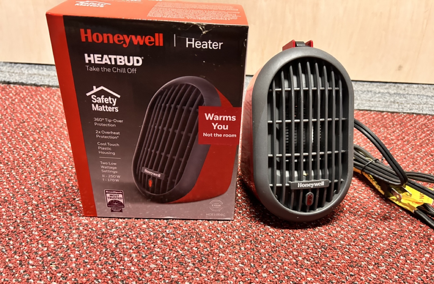 Honeywell HeatBud Personal Heater