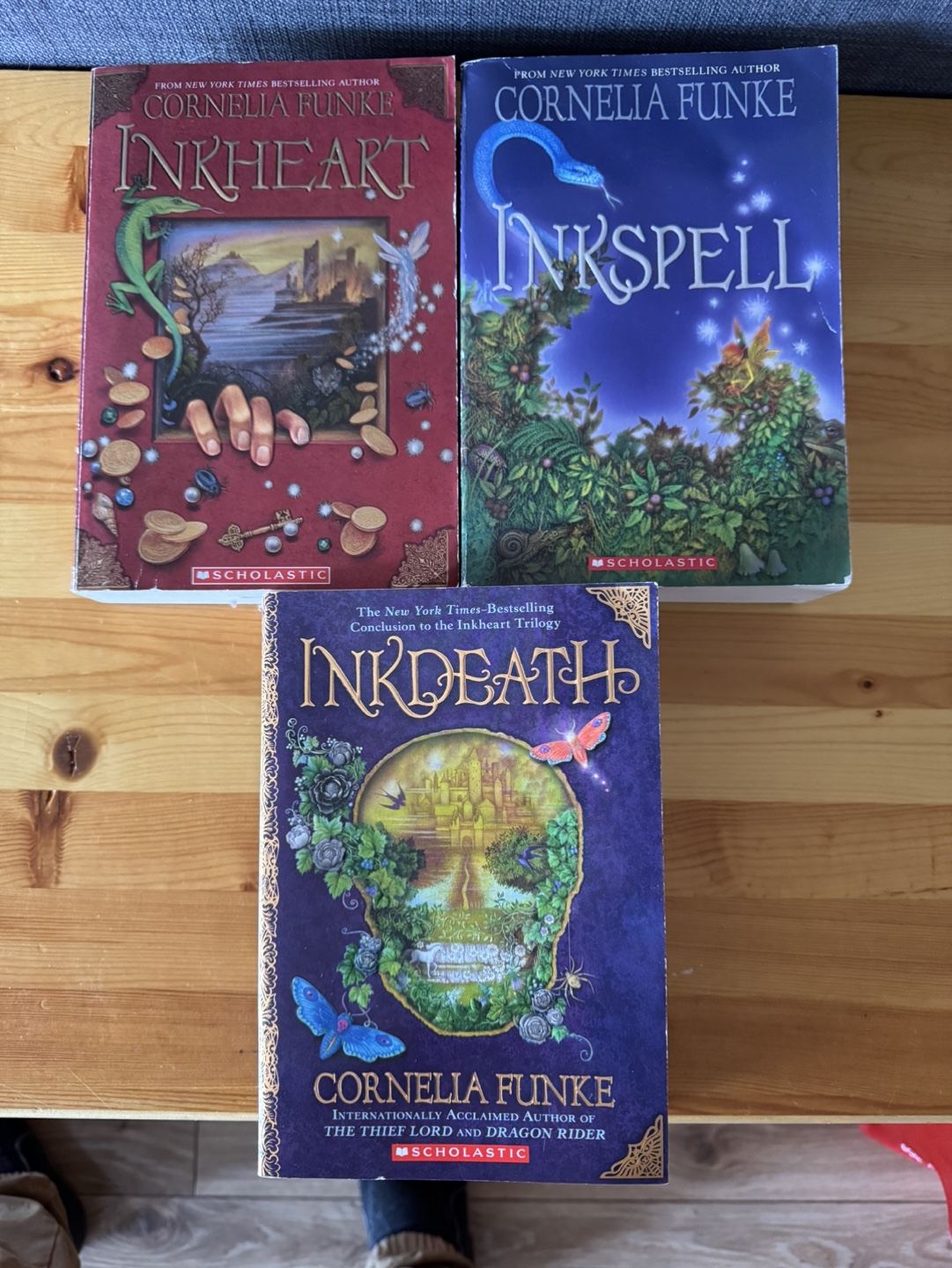 Cornelia Funke Inkheart Trilogy
