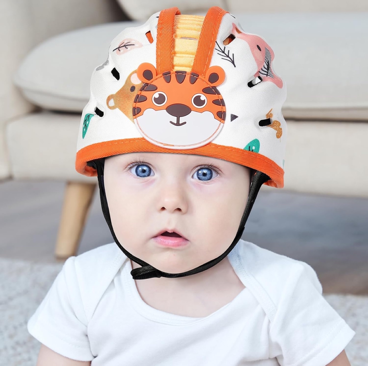 Orzow Baby Helmet, Toddler Protective Headgear, Size 40-48cm