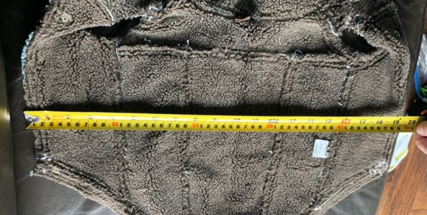 NEW Distressed Denim Pet Vest image indicator(4)