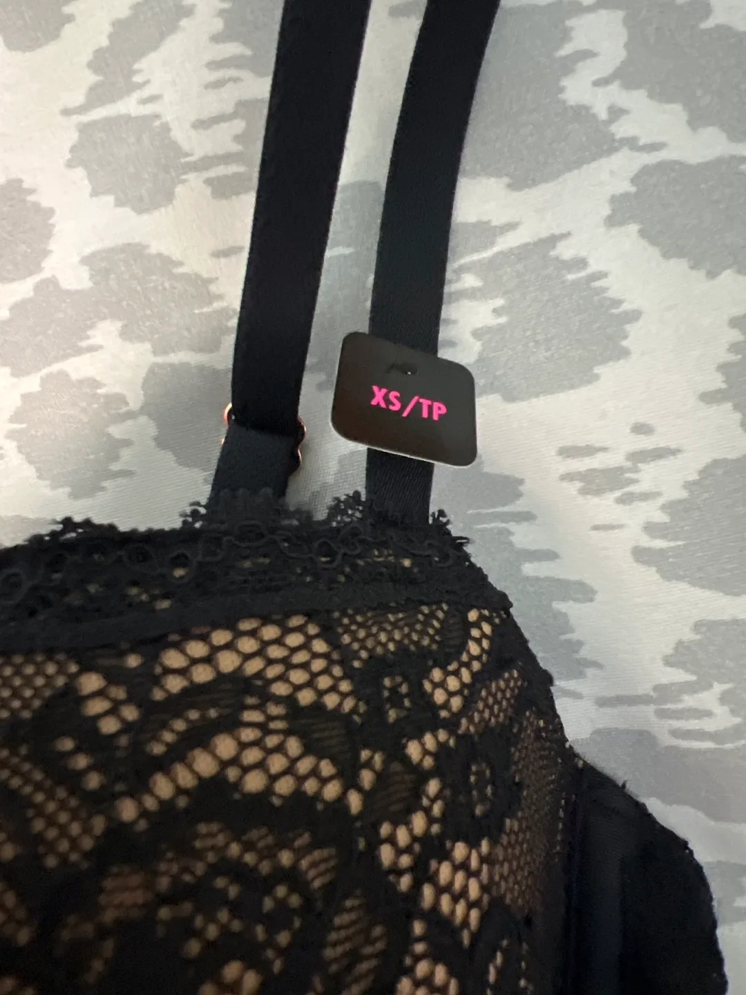 Lace-up Black Bodysuit -  XS/TP image indicator(3)