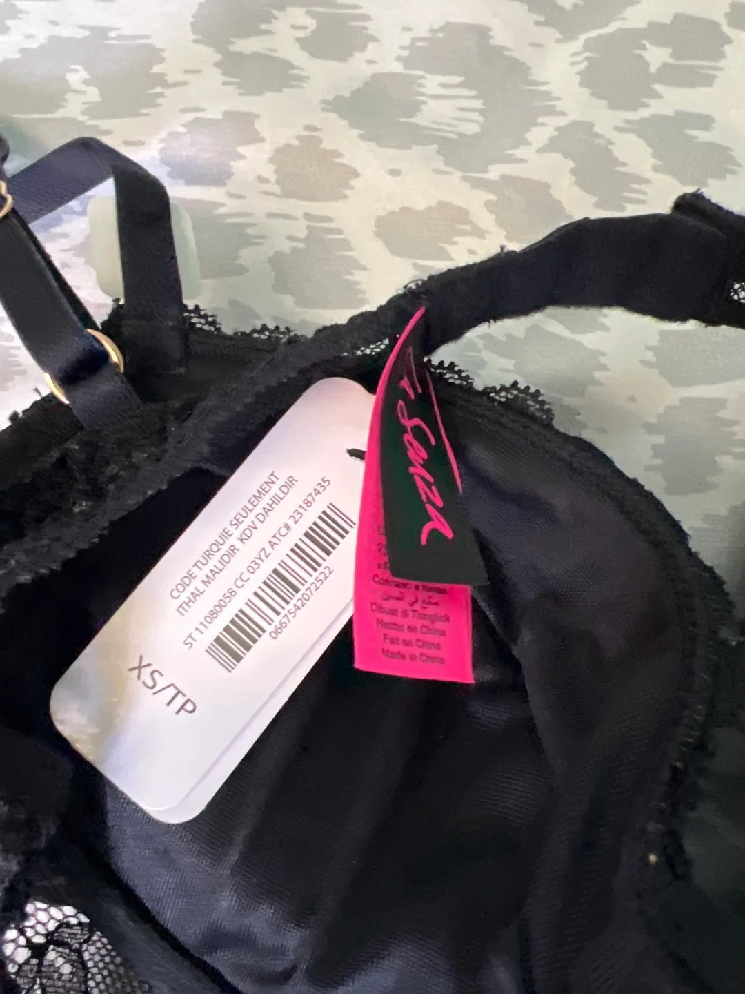 Lace-up Black Bodysuit -  XS/TP image indicator(4)