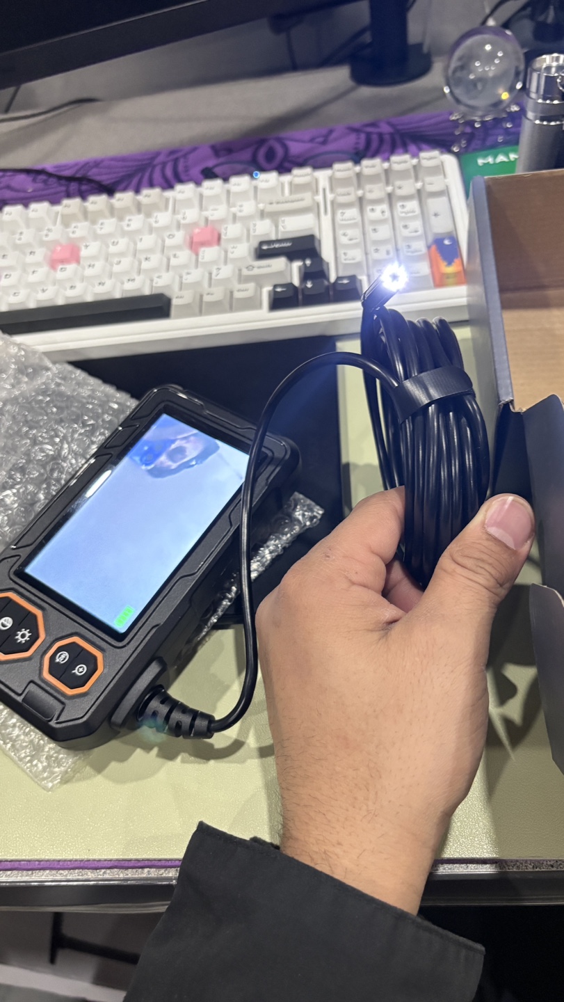 Industrial Endoscope with HD Pixel and LED Lights