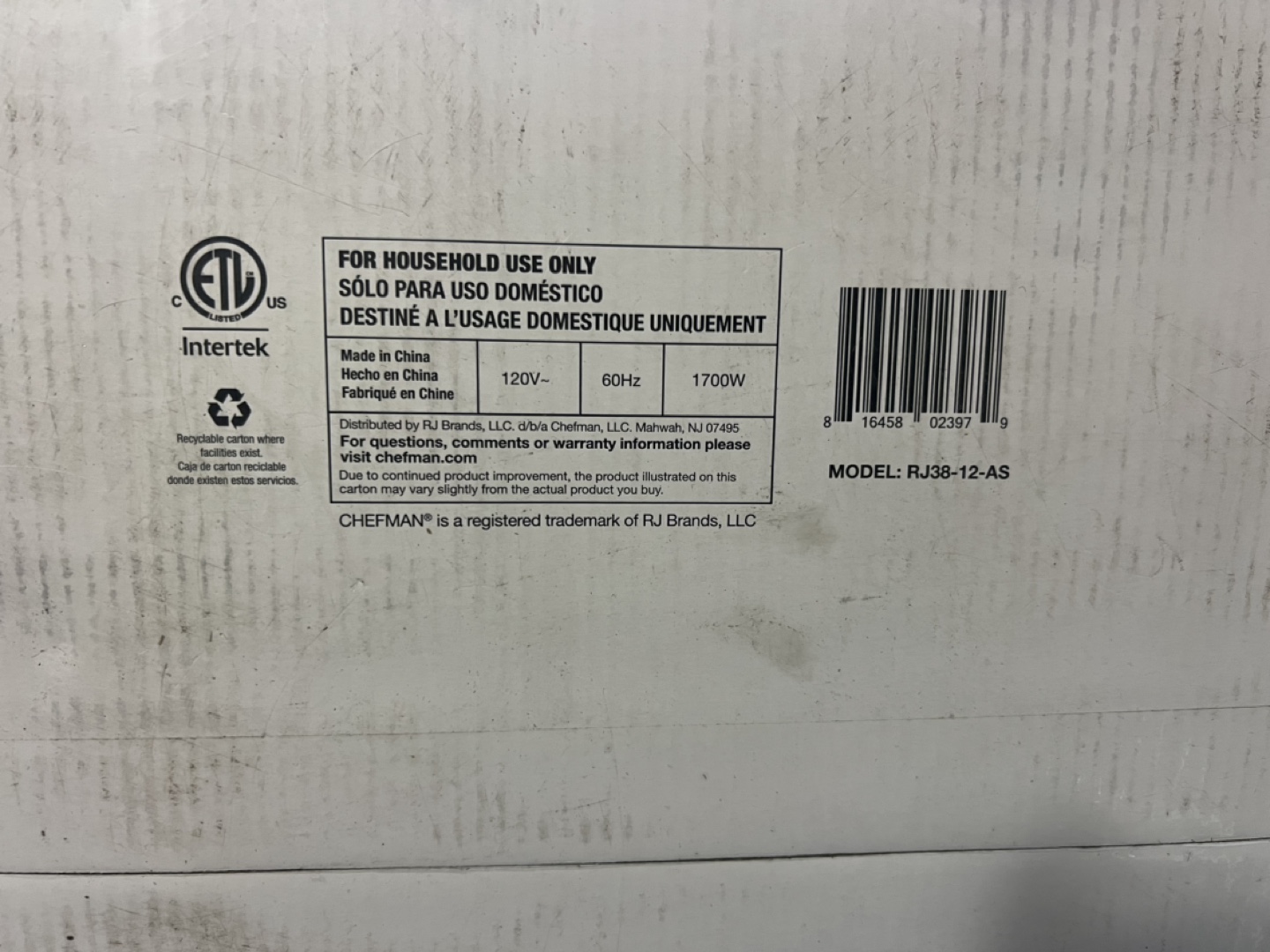Chefman Auto-Stir Air Fryer Oven+ - photo 4