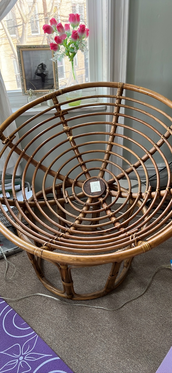 45” Pottery Barn Teen Papasan Chair - photo 3