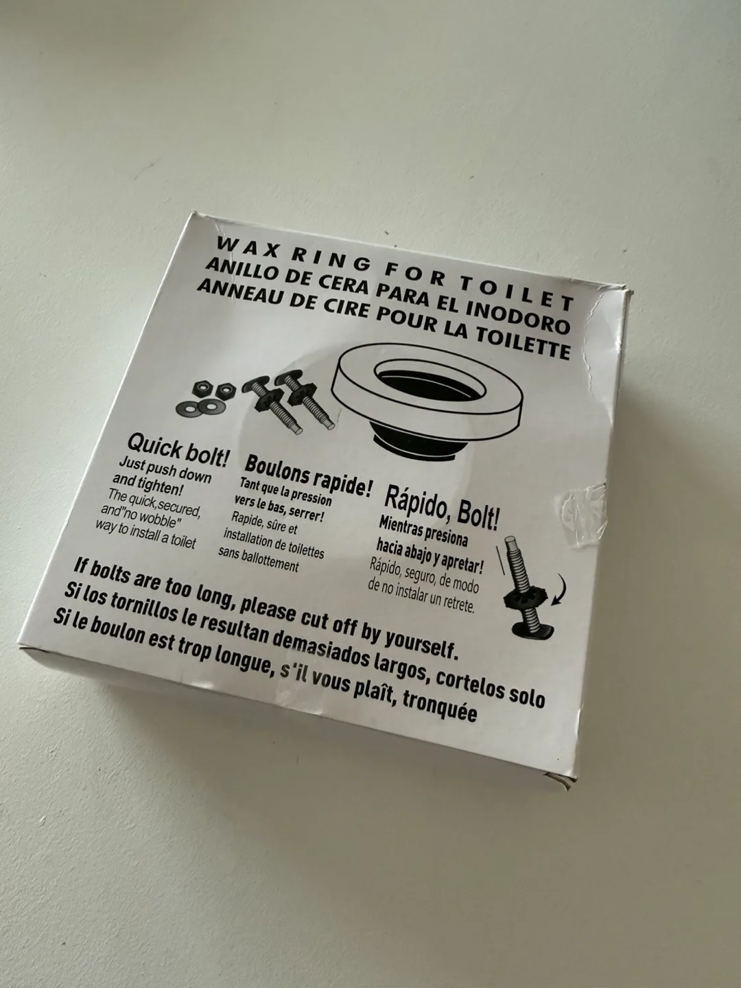 Wax Ring for Toilet thumbnail