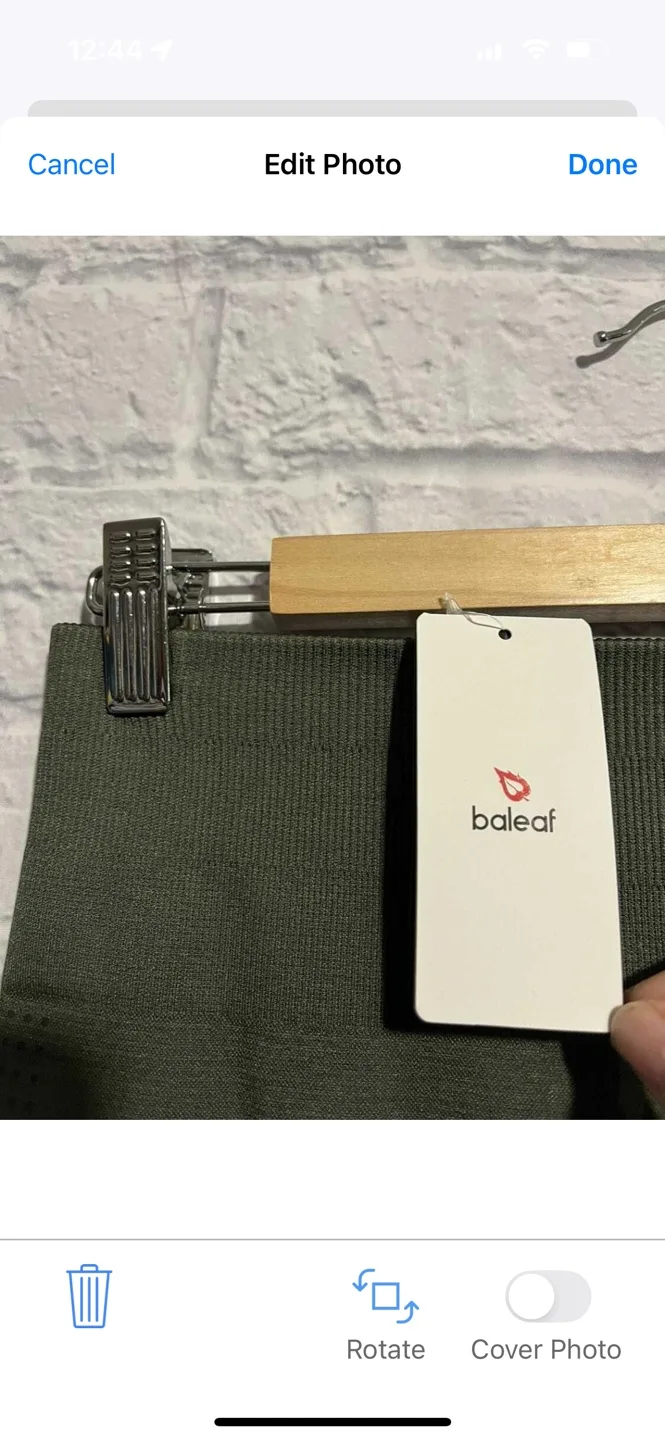 New Baleeaf Olive Seamless Leggings - Size Small image indicator(3)