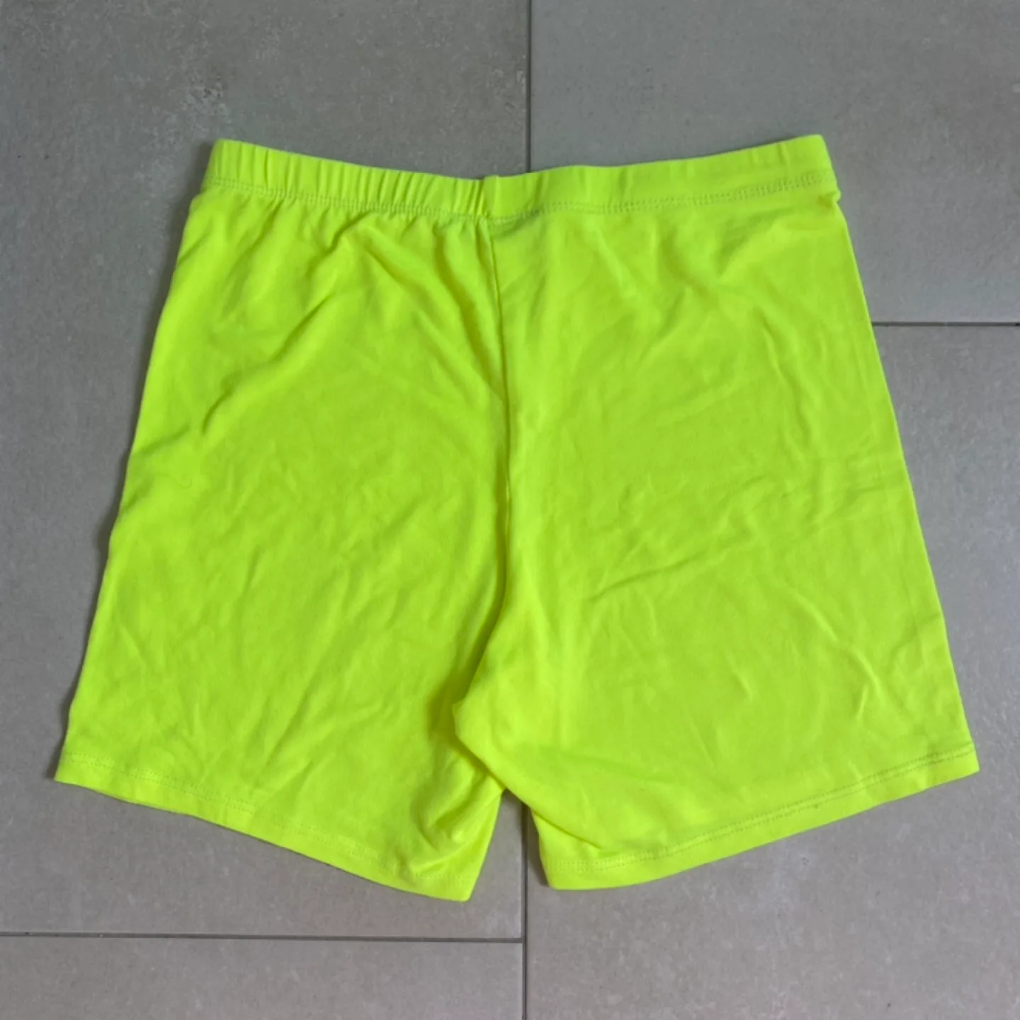 Neon Yellow Bike Shorts image indicator(3)