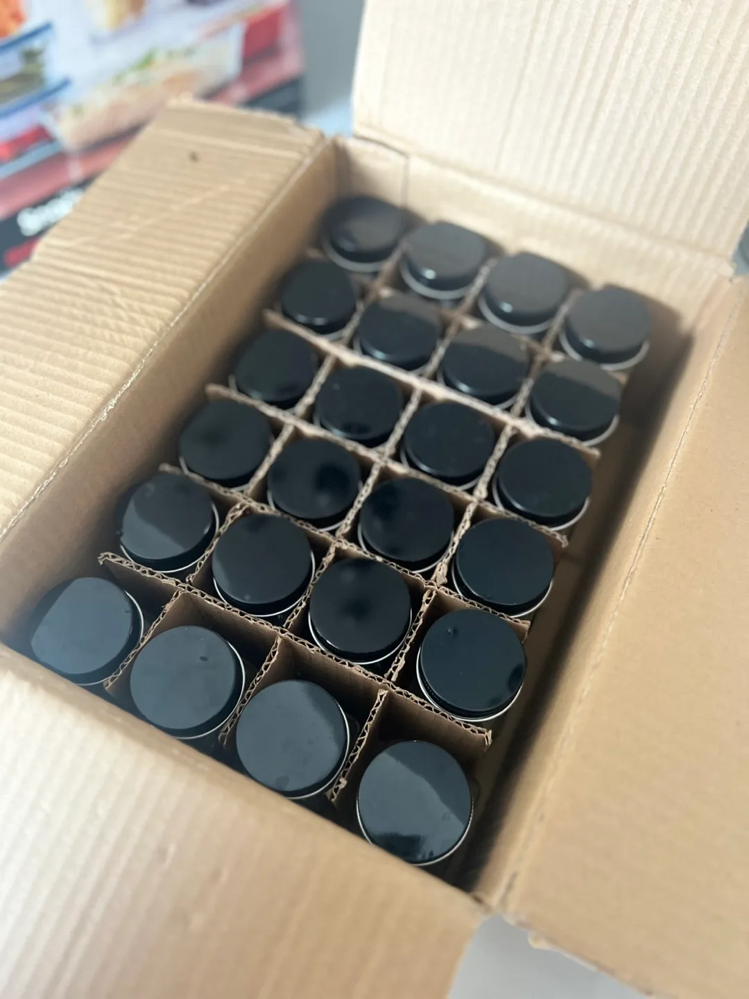 Spice Jar Set - 24 Glass Jars (Like New!) image indicator(4)