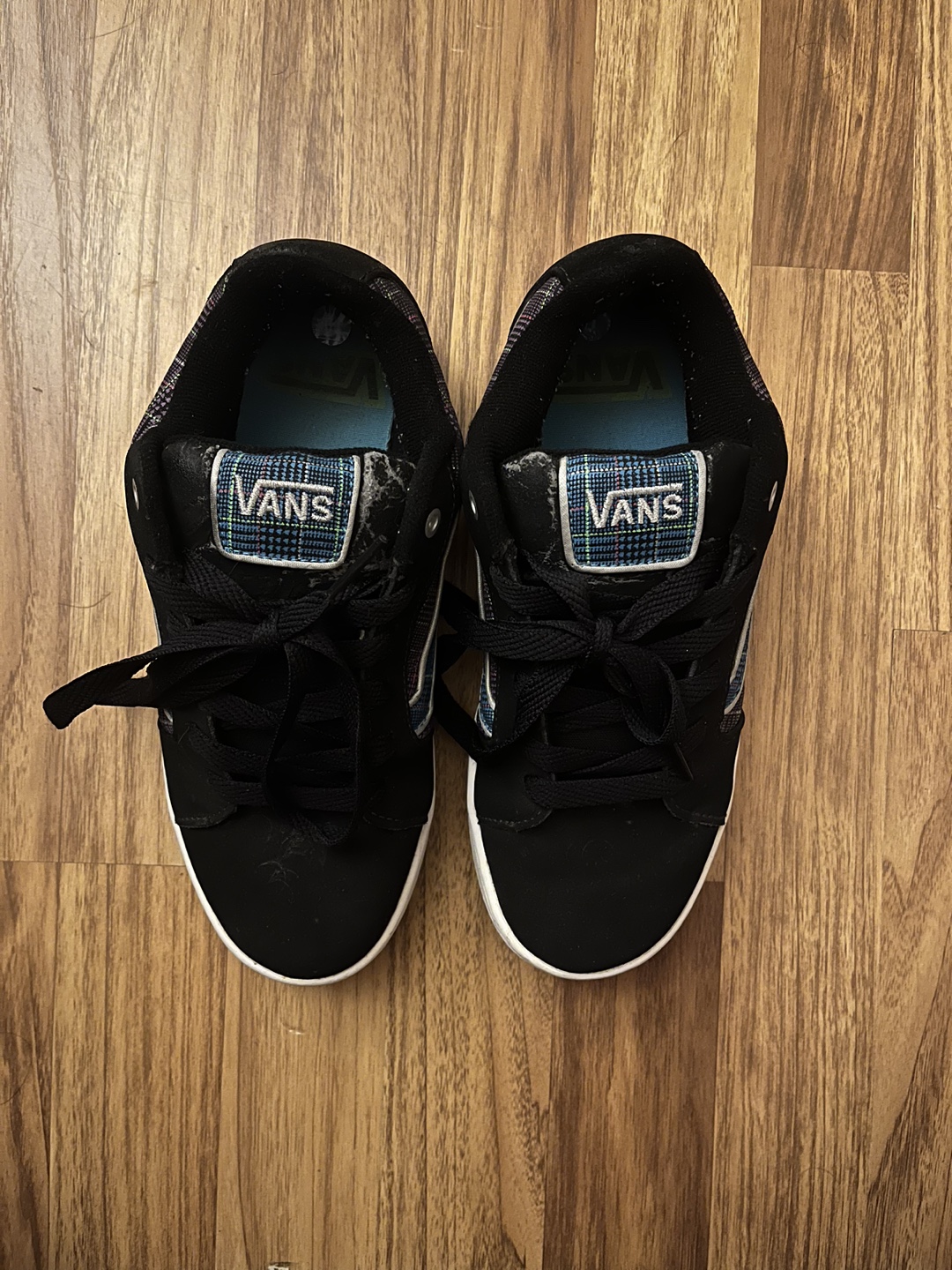 Vans Skate Shoes - Size 9 - Plaid Pattern