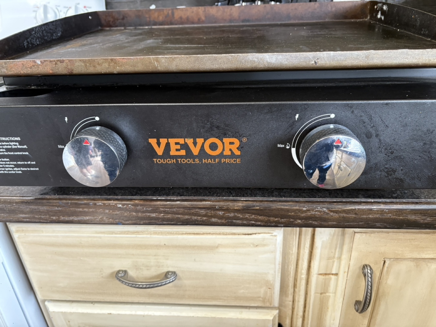 VEVOR Outdoor Flat Top Grill
