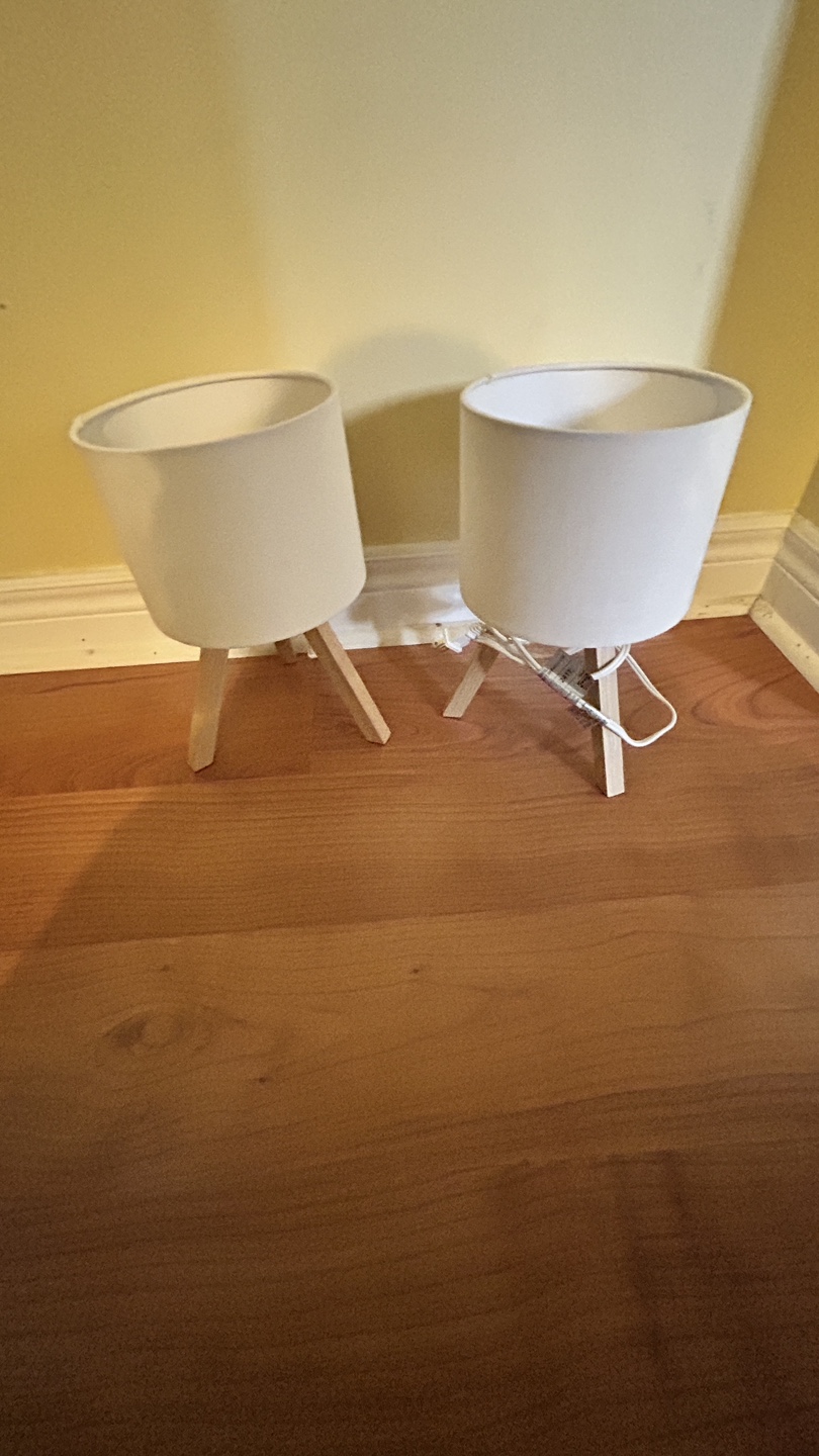 Pair of Modern Table Lamps