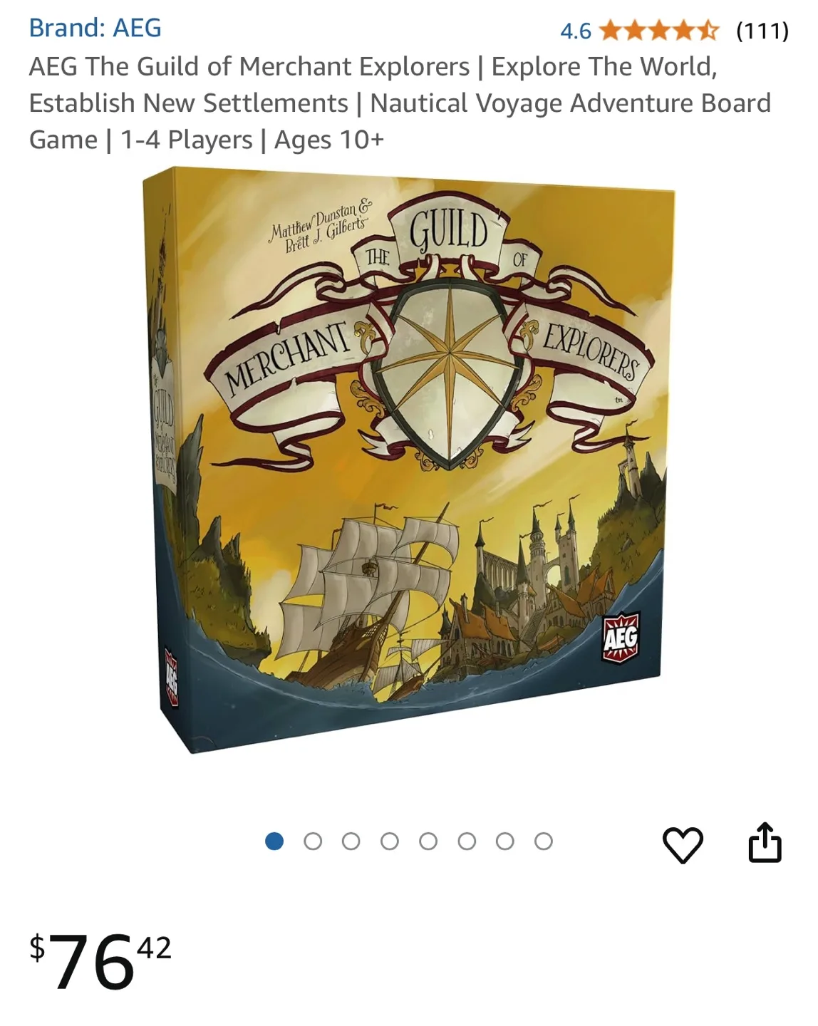 Board Game - The Guild of Merchant Explorers image indicator(3)