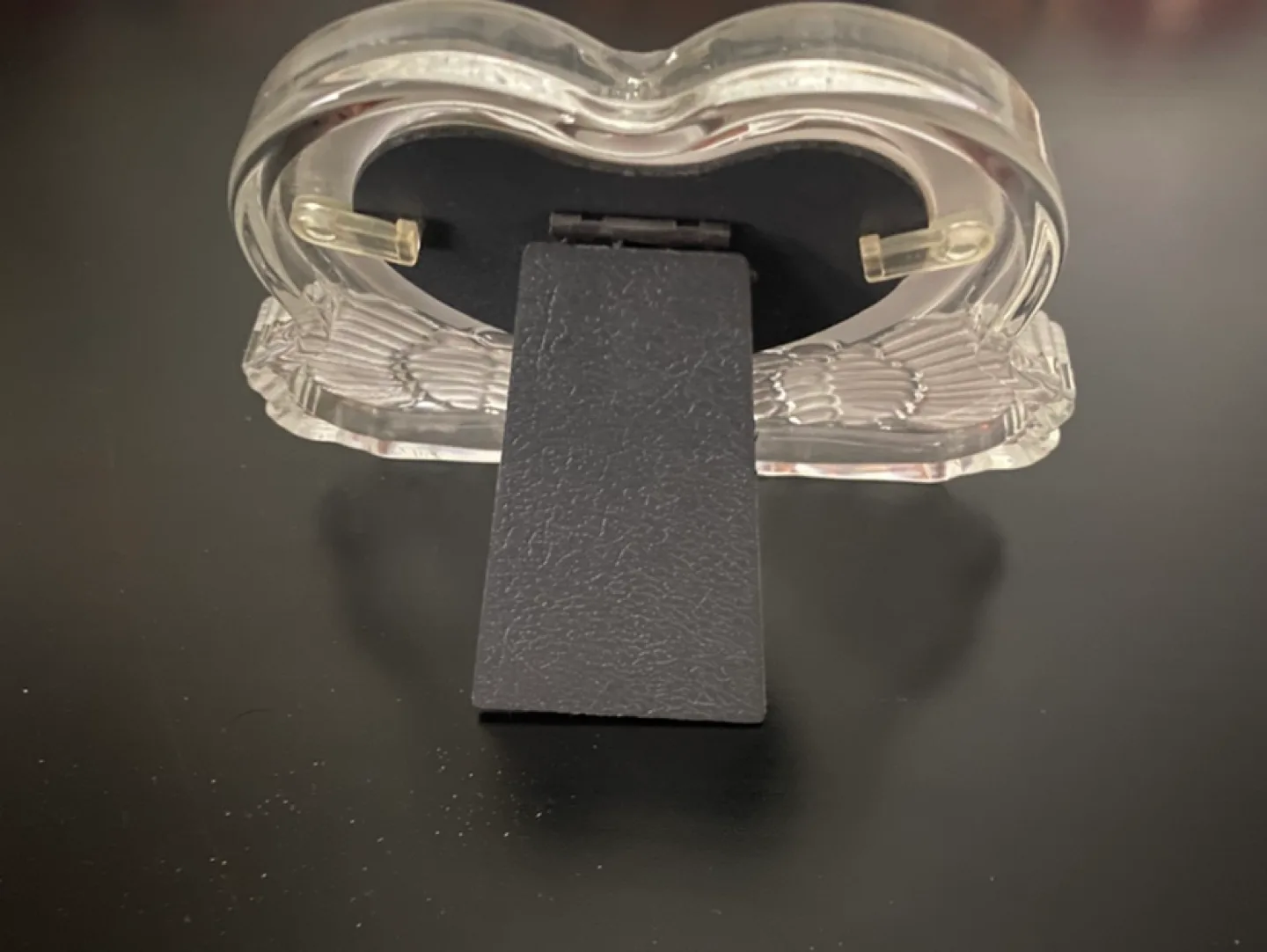 “Mikasa” Crystal Swan Heart Photo Frame image indicator(3)