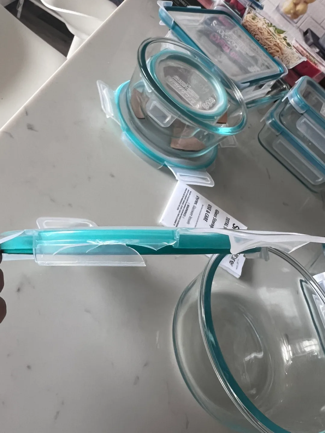 Snapware 18 Piece Glass Food Storage Set (Read Details!) image indicator(4)