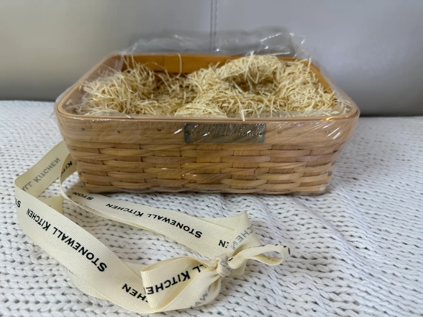 🌸 Stonewall Kitchen Woven Basket #freecycle image indicator(3)