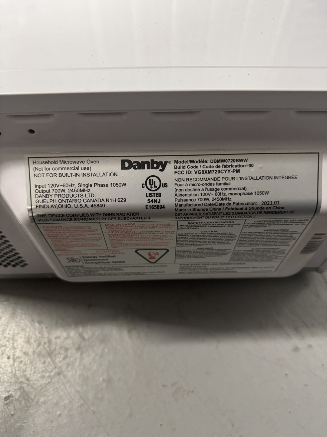 Denby Microwave - White - photo 2