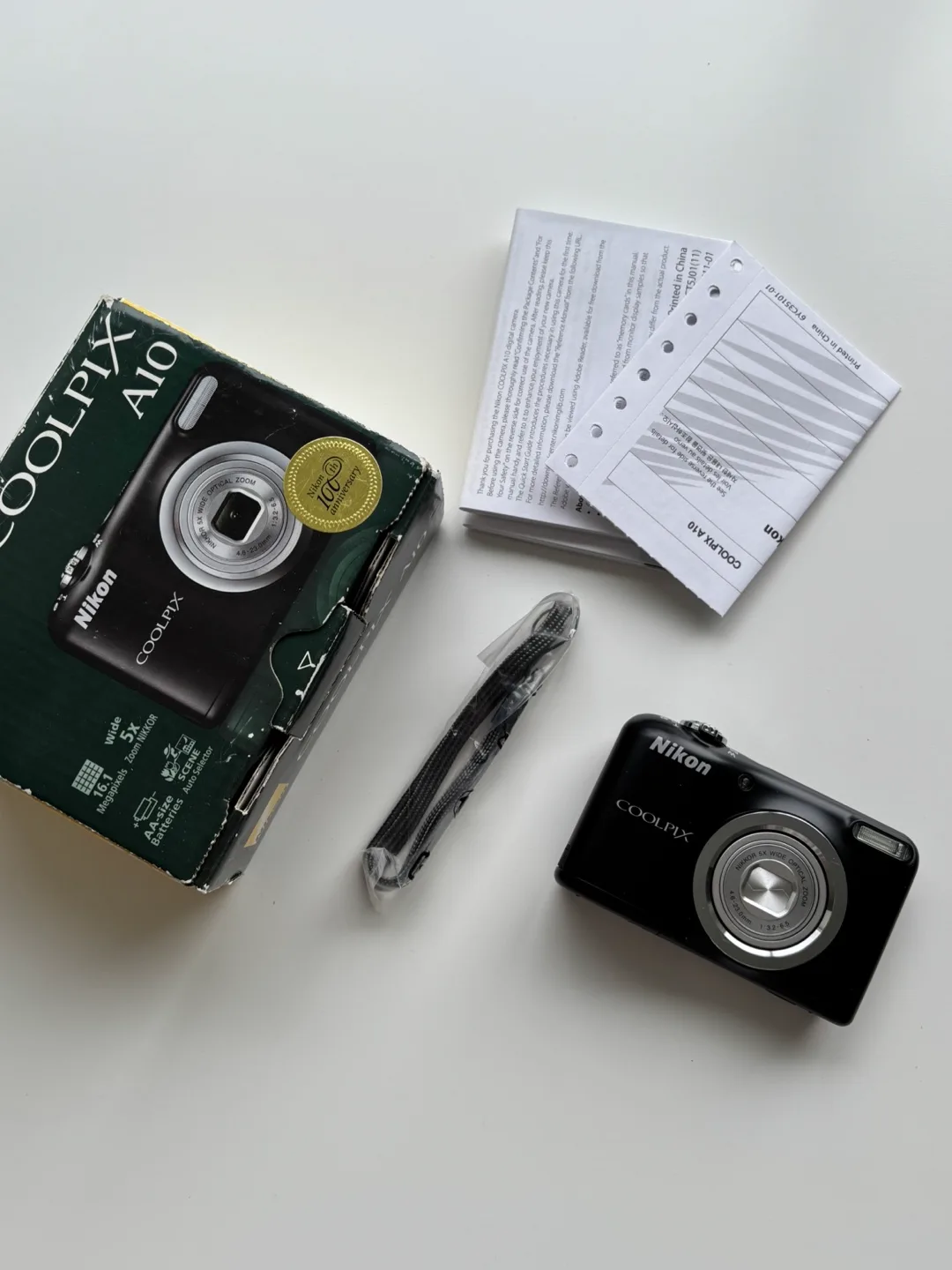 Nikon Coolpix L10 Digital Camera - Black image indicator(3)