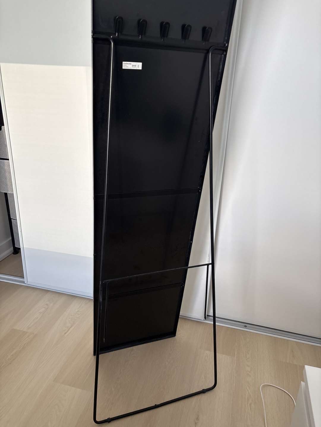 IKEA KARMSUND Full-Length Standing Mirror - Black | Karrot