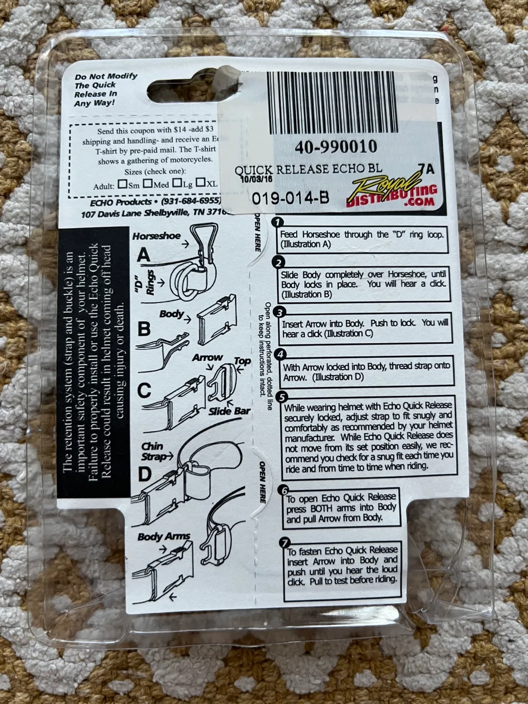 Motorcycle Helmet Quick-Release #freecycle 💚 image indicator(2)