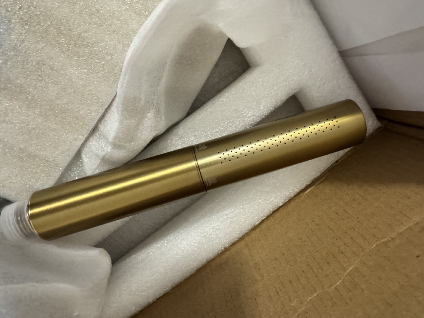NEW BESy Gold Shower System - 12 Inch Rainfall Shower Head - photo 3